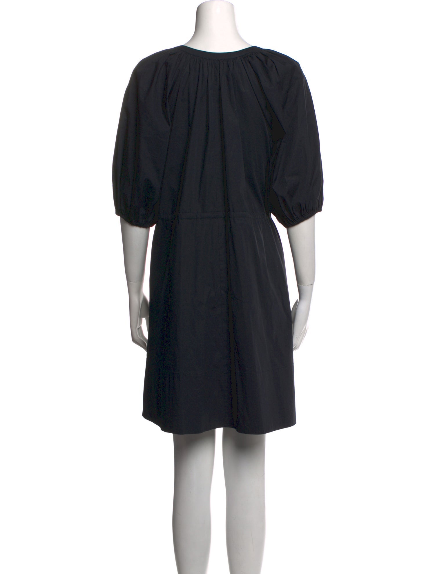 Staud Scoop Neck Mini Dress